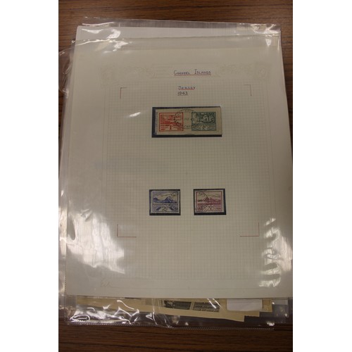 397 - Channel Islands. Postal history coln with a range from QV-QEII, incl Alderney, Guernsey, Jersey with... 