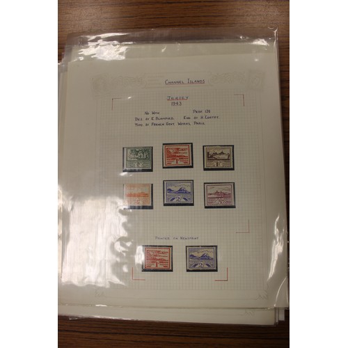 397 - Channel Islands. Postal history coln with a range from QV-QEII, incl Alderney, Guernsey, Jersey with... 