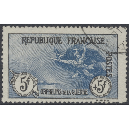 144 - France. Early to middle FU collection in Davo album, from 1876-1900 Peace and Commerce vals to 2f an... 