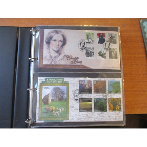 267 - FDCs in 8 albums from 1967 with 5 albums with Benham covers from 1983-2005. Also with a few foreign ... 