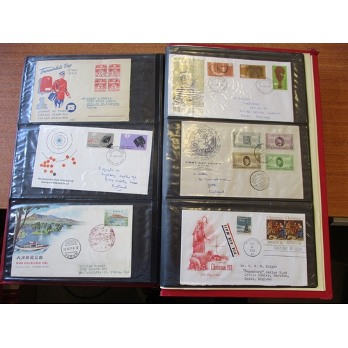 267 - FDCs in 8 albums from 1967 with 5 albums with Benham covers from 1983-2005. Also with a few foreign ... 