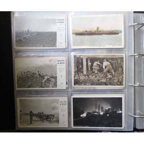 41 - Misc. coln. in modern album. shipping incl. merchant, naval, lightships, paddle steamers, lifeboats ... 