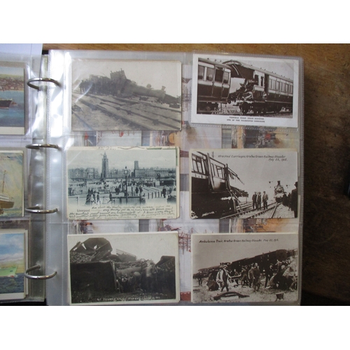 41 - Misc. coln. in modern album. shipping incl. merchant, naval, lightships, paddle steamers, lifeboats ... 