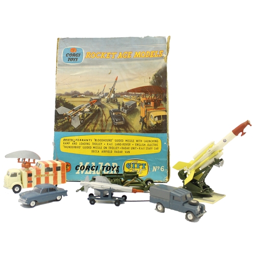 Corgi. Rocket Age Models Bloodhound missile gift set No 6