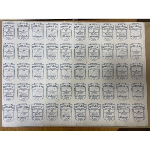 29 - Westminster. Uniforms of All Ages uncut part sheet of 50 with 25 different, two of each, generally f... 