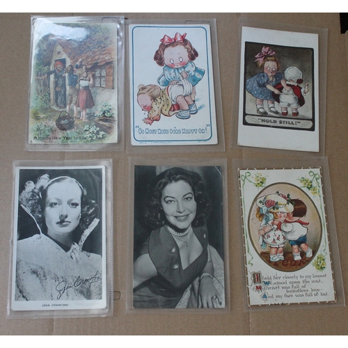 39 - Misc. coln. of assorted UK and subject cards all unsorted with better cards throughout. Needs viewin... 