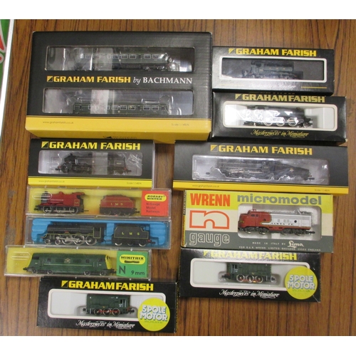 400 - N Gauge collection of locomotives generally excellent to mint in good plus to excellent boxes with t... 