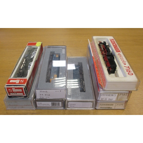 402 - N gauge collection of locomotives, generally excellent to mint in good to good plus boxes, with tend... 