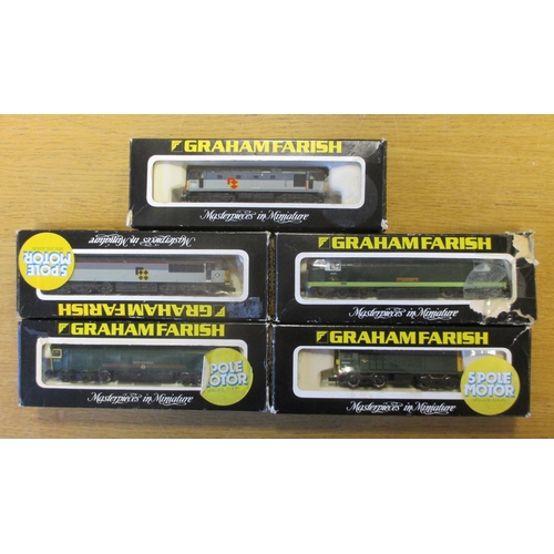 431 - Graham Farish. N gauge collection of diesel locomotives generally good plus to excellent in good to ... 