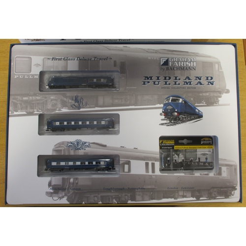 433 - Graham Farish. N gauge Midland Pullman Train Pack No. 370-425, including Midland Pullman 6-car Unit,... 