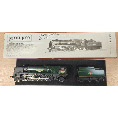 435 - Range of EM/OO gauge white metal kits built to a very high standard locomotives (5), coaches (30), p... 