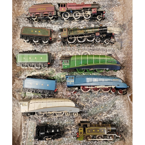 440 - Collection of unboxed locomotives, tenders, coaches and wagons from Airfix, Bachmann, Hornby, Lima g... 