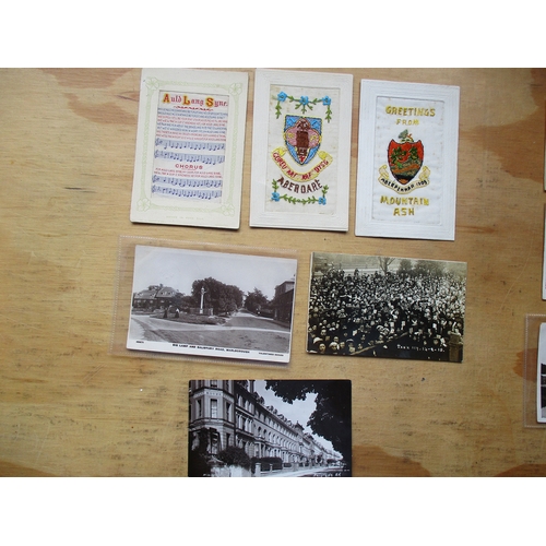 47 - Misc. coln. of loose cards and albums. Plough & Harrow Bridge (see photo), Bishops Stortford, Wickfo... 