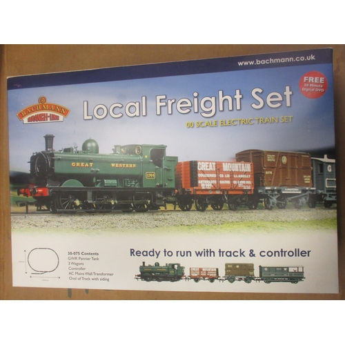 481 - Range of OO gauge sets, generally mint in very good to excellent plus boxes, with Bachmann 30-075 'L... 