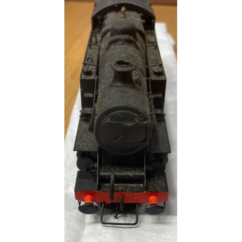 496 - Kit Built. DJH. Three OO gauge black locomotives with steam with tender St Albans Head 32426 4-4-2 w... 