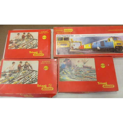 534 - Hornby. Range of OO gauge train sets, generally excellent to near mint in good to very good boxes, w... 