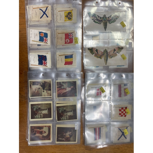 7 - Collection of loose and in plastic sleeves including silks, plus odds Churchman Prominent Golfers, G... 