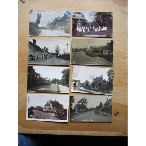 99 - Warwickshire. Misc. coln. with RP and ptd. views of Knowle, Meriden, Lapworth station, Honiley Boot ... 