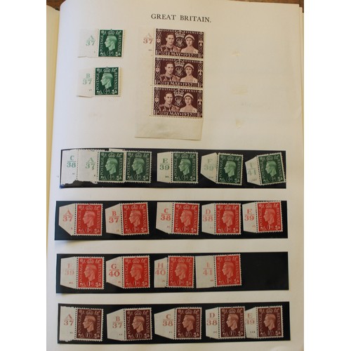 271 - QV-KGVI M/UM Controls coln, incl 1881 1d lilac J-X, 1887 Jubilee ½d vermilion and blue-green with co... 