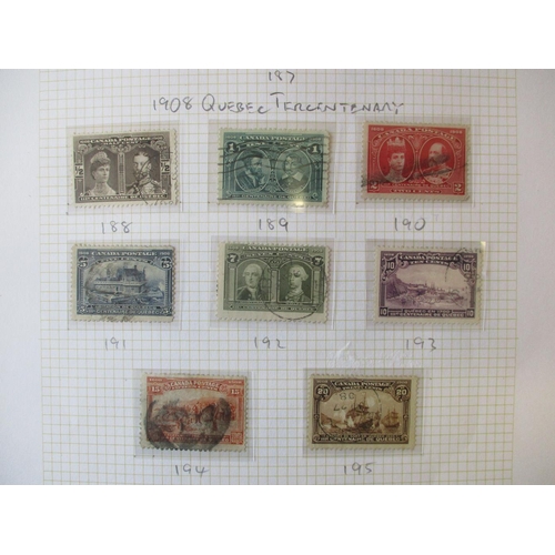 129 - Canada. QV-QEII M/U coln in 8 albums, incl 1868 set to 12½c U, 1868-71 set U (less 57d and 61a), 187... 