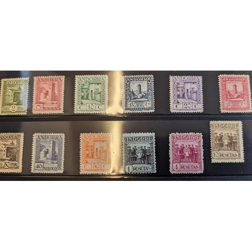 139 - Andorra. Early to modern mostly M coln in 4 binders, incl French post offices 1931 set M with slight... 