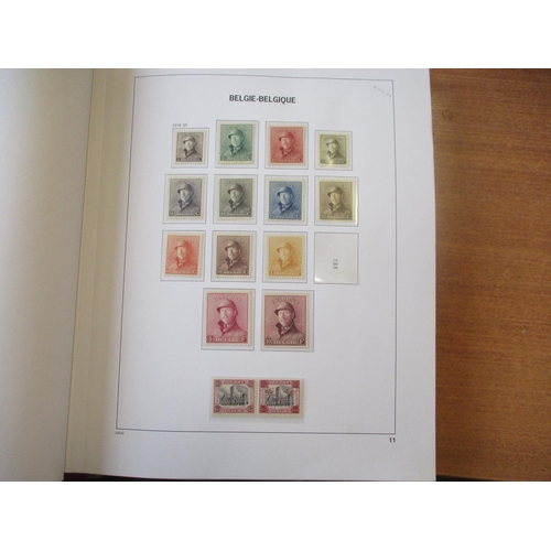 140 - Belgium. Early to modern coln M in 3 SG Davo albums, incl 1866-7 1c and 2c, 1869-80 8c with small gu... 