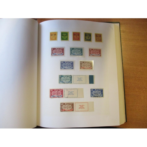 158 - Israel. M/U coln in 5 SG Senator albums, incl 1948 vals to 50m with tabs M, and issues to 1000m U, 1... 