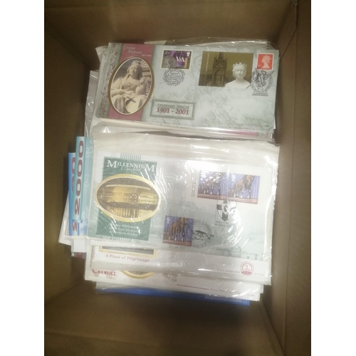 258 - Coln loose FDCs & used/unused PHQ cards, in particular noting strong 1996-2005 Benhams range, often ... 