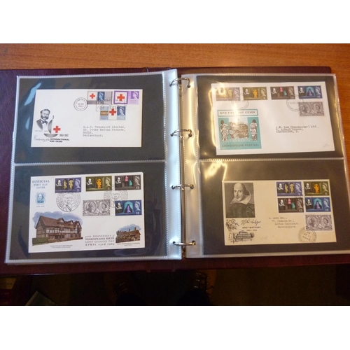 260 - FDCs from 1936 to 2015 in 9 Royal Mail albums, incl 1946 Victory, 1948 Olympics, 1949 UPU, 1953 Coro... 