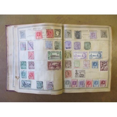 28 - World misc early to modern M/U coln in albums, numerous stock books and loose. GB including 1873 6d ... 