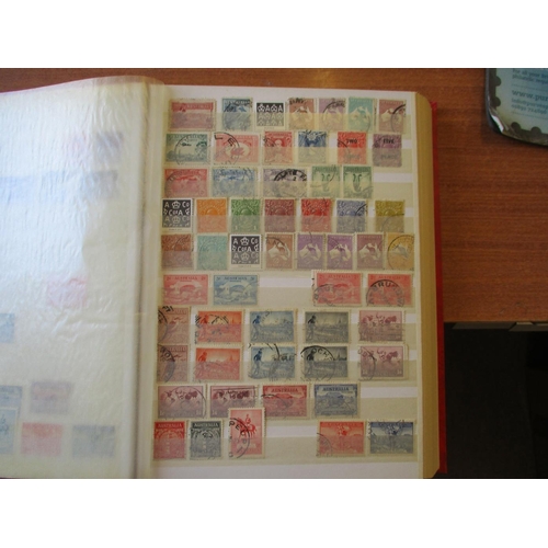 45 - World misc, large early to modern M/U accum in albums & stockbooks, with BC, GB with a range of bklt... 