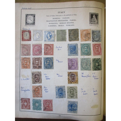 48 - World misc early to modern M/U coln in numerous folders and loose. Good early to middle seln in dama... 