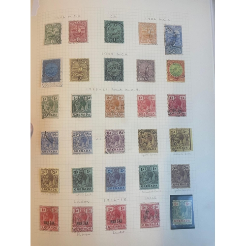 5 - A mainly used, QV-QEII BC coln in SG Senator album incl Ghana 1957 set, Gibraltar 1889 set (top val ... 