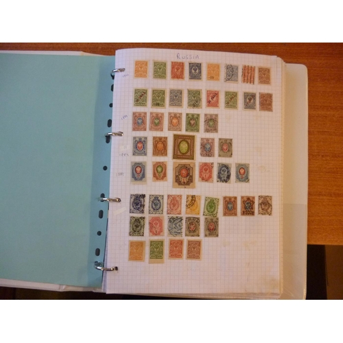 53 - World misc early to modern M/U coln in many ring binders. A nice large range of material throughout,... 