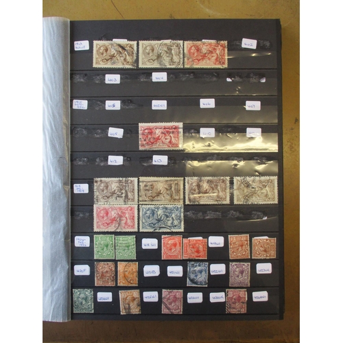 60 - World misc early to modern M/U coln in 9 stock books. Good mint QV-QEII GB pre dec range, incl 1887-... 