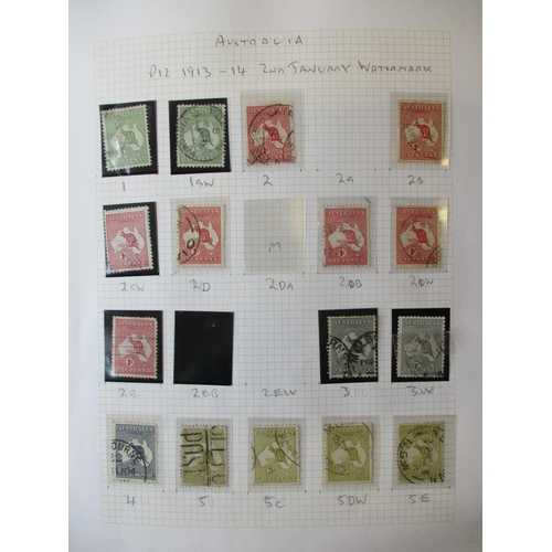 63 - Australia and NZ M/U early to modern coln in 14 SG Senator albums, incl 1898 NZ 8d M, 1899-1903 NZ 5... 