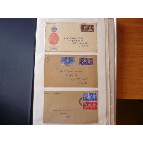 65 - World misc early to modern M/U coln in stockbooks, incl BC, France, GB incl FDCs with 1937 Coronatio... 