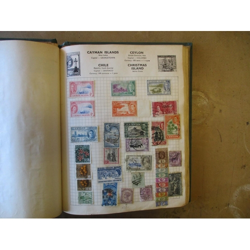 68 - World misc early to modern M/U coln in approx 13 albums, incl 1835 pre-stamp entire and some early G... 