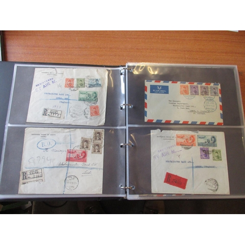 93 - BC range of covers in 3 ring binders, incl range of 1937 Coronation issues, Egypt, Jamaica, plus fur... 