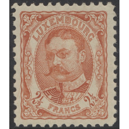 165 - Luxembourg. Early to modern coln M in 1 stockbook, incl 1875 40c orange ovptd Official, 1882-4 vals ... 