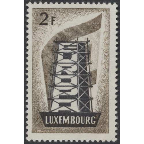 165 - Luxembourg. Early to modern coln M in 1 stockbook, incl 1875 40c orange ovptd Official, 1882-4 vals ... 