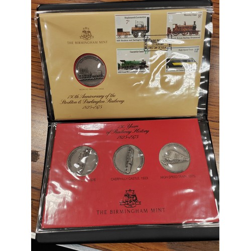 918 - Modern range with 1974 English Counties boundary changes silver proofs FDC 10 different each weighin... 