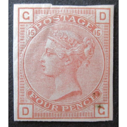 184 - QV-QEII M/U coln in albums and loose, incl 1873 4d vermillion and sage-green unused (with creases), ... 