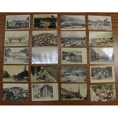 111 - New Zealand. Misc. range incl. street scenes, shipping and shipwrecks of S.S. Kaipara and S.S. Waika... 