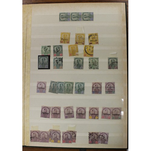 132 - Malaya and States. QV-QEII misc M/U ranges, arranged untidily in mixed condition in approx 12 stockb... 