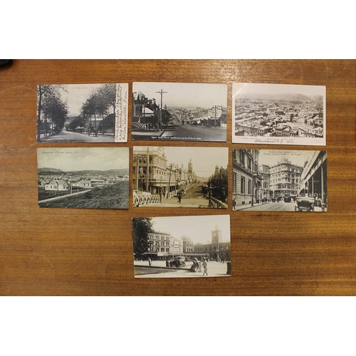 111 - New Zealand. Misc. range incl. street scenes, shipping and shipwrecks of S.S. Kaipara and S.S. Waika... 