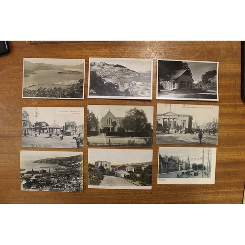 111 - New Zealand. Misc. range incl. street scenes, shipping and shipwrecks of S.S. Kaipara and S.S. Waika... 