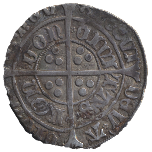 549 - Henry VII. Facing bust groat mintmark pansy very fine. (S.2198A) (See photo) (Y)