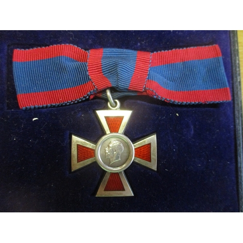 105 - 1935 Royal Red Cross 2nd Class, WW2 Defence Medal and BWM attributed to Matron Nellie Gertrude Rees ... 