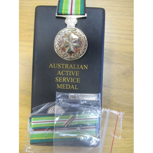 115 - Royal Navy and Royal Australian Navy recipient's 1982 South Atlantic Medal with rosette to RO1 (T) T... 